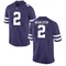 Men's Game Colby McCalister Kansas State Wildcats Football College Jersey - Purple