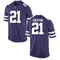 Men's Game Drake Cheatum Kansas State Wildcats Football College Jersey - Purple