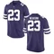Men's Replica Asa Newsom Kansas State Wildcats Football College Jersey - Purple