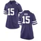 Women's Game Jayshawn Ross Kansas State Wildcats Football College Jersey - Purple