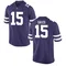 Youth Game Trae Davis Kansas State Wildcats Football College Jersey - Purple